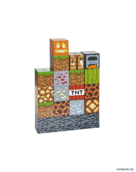 Светильник Paladone Minecraft Block Building Light EU PP6596MCFEU