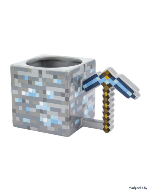 Кружка Paladone Minecraft Pickaxe Mug PP6589MCF