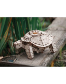 Деревянный 3D-конструктор Eco Wood Art Механическая Черепаха