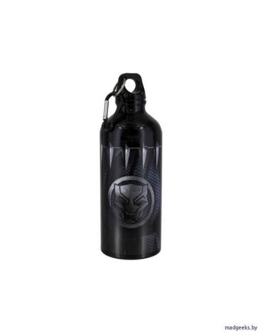 Бутылка для воды Paladone Black Panther Metal Water Bottle PP4837BP