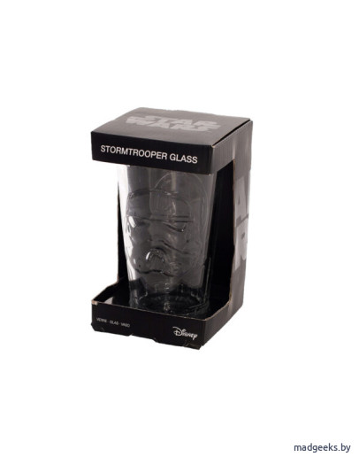 Бокал стеклянный Paladone SW Stormtrooper Shaped Glass PP5058SW