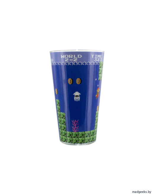 Бокал стеклянный Paladone Super Mario Glass PP4009NN