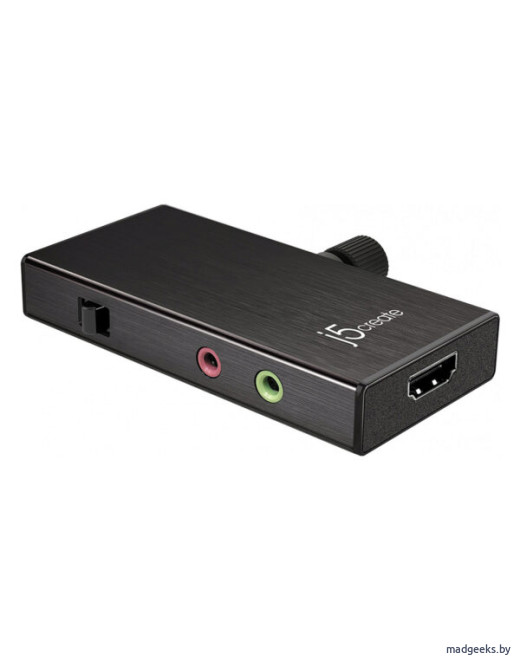 Внешняя карта видеозахвата j5create Live Capture HDMI / USB-C с Power Delivery для прямых трансляций