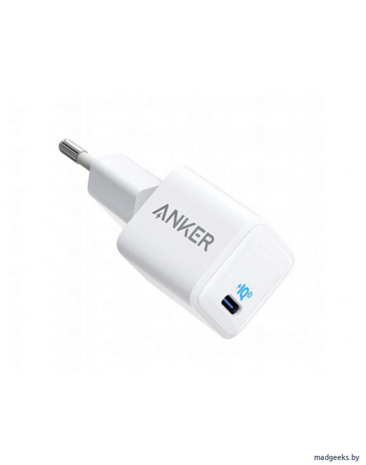 Сетевое зарядное устройство Anker PowerPort 3 Nano 20 Вт USB-C