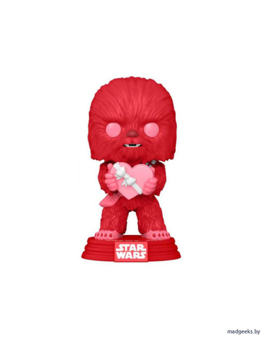 Фигурка Funko POP! Valentines Звездные войны Чубакка с сердцем 52871