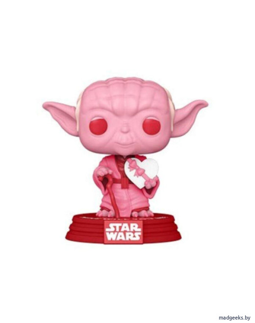 Фигурка Funko POP! Valentines Звездные войны Йода с сердцем 52870