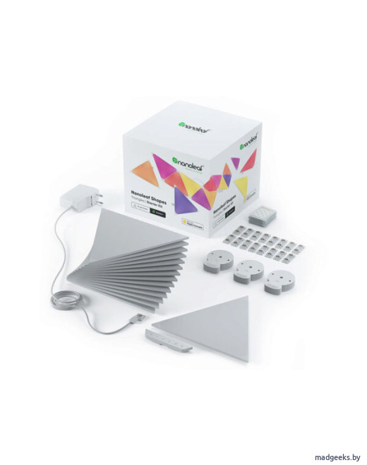 Умная система освещения Nanoleaf Shapes Triangles Starter Kit (15 панелей)