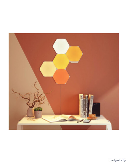 Умная система освещения Nanoleaf Shapes Hexagon Starter Kit (5 панелей)