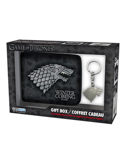 Подарочный набор Game of Thrones Stark Кошелек+ Брелок ABYPCK111