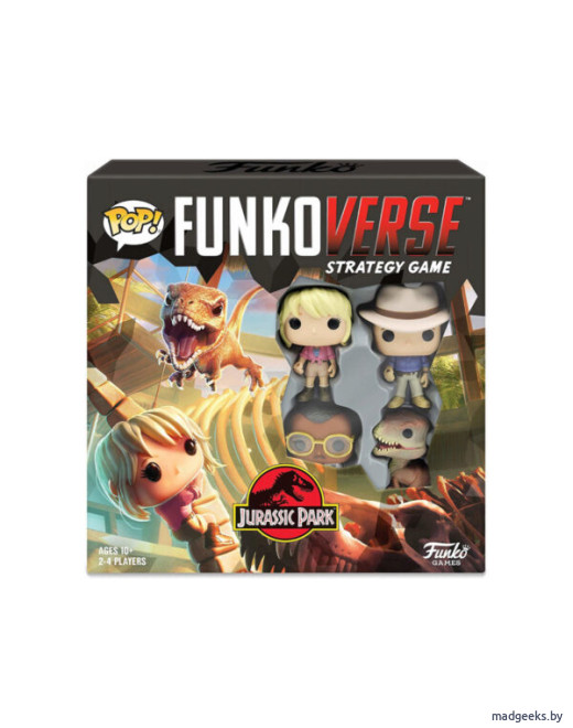 Настольная игра POP! Funkoverse: Jurassic Park 100 Base 46066