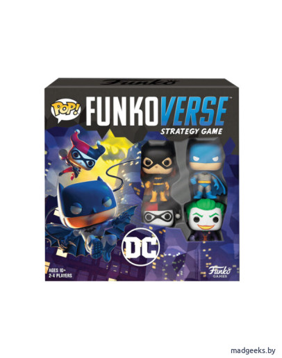 Настольная игра POP! Funkoverse: DC Comics 100 Base Set 42628