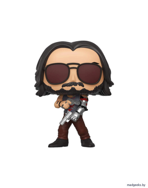 Фигурка Funko POP! Cyberpunk 2077 Сильверхенд с пистолетом 47522