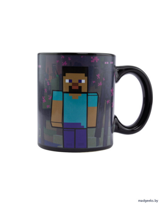 Кружка Paladone Minecraft Enderman Heat Change Mug PP6583MCF