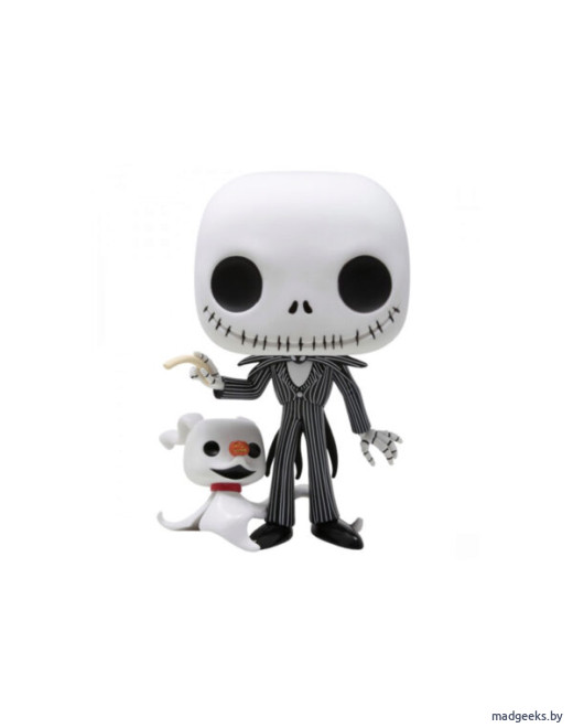 Фигурка Funko POP! Кошмар перед Рождеством Джек с Зеро 51774