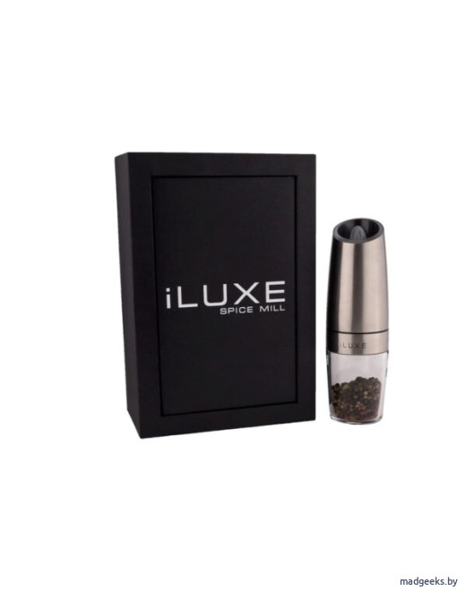 Электрическая мельница для специй с гравитационным механизмом iLUXE SPICE MILL