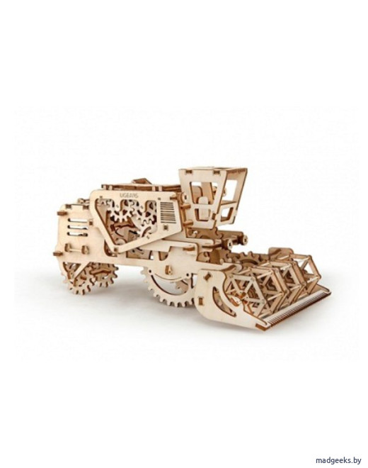 3D-пазл UGears Комбайн (Combine)