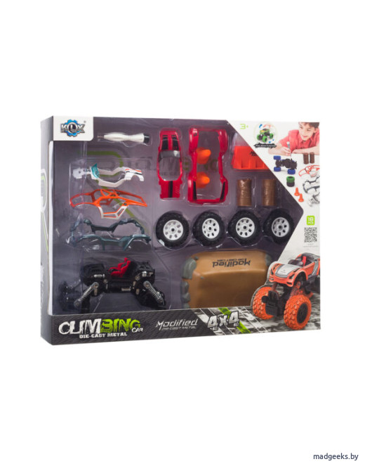 Машинка-конструктор KLX TOYS 4X4 Modified