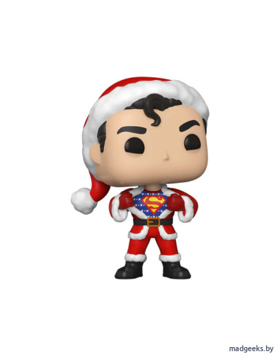 Фигурка Funko POP! DC Holiday Супермен в рождественском свитере 50651