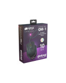 Игровая мышь HIPER Quantum QM-1 Black USB