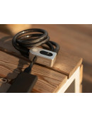 Биометрический навесной замок со сканером отпечатка пальца Tigear Velo