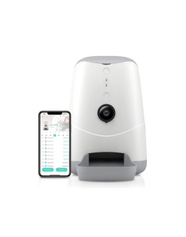 Умная автоматическая кормушка с Wi-Fi и камерой для кошек и собак Petoneer Nutri Vision Feeder