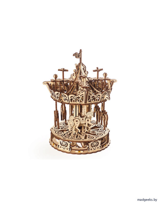 3D-пазл UGears Карусель