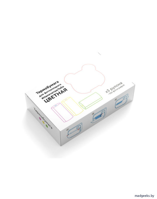 Термобумага цветная для фотоаппарата Lumicube Lumicam DK03
