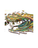 Пазлы: Деревянный пазл Артвентура Китайский дракон Деревянный пазл Артвентура Китайский дракон