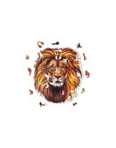 Пазлы: Деревянный пазл Артвентура Царь зверей Деревянный пазл Артвентура Царь зверей