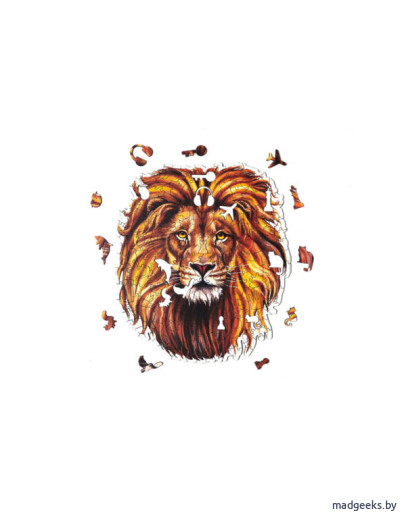 Пазлы: Деревянный пазл Артвентура Царь зверей Деревянный пазл Артвентура Царь зверей