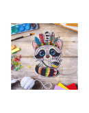 Детский деревянный пазл Артвентура Енотик индеец