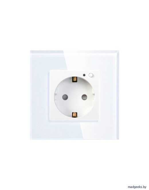 Умная встраиваемая Wi-Fi розетка HIPER IoT Outlet W01
