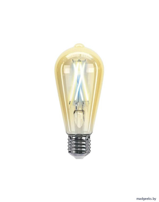 Умная LED лампочка Wi-Fi HIPER IoT ST64 Filament Vintage