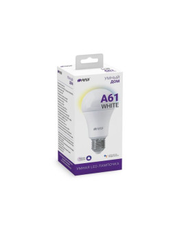 Умная LED лампочка Wi-Fi HIPER IoT A61 White
