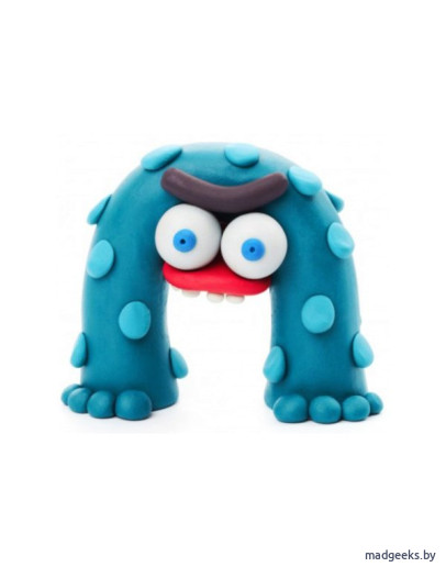 Легкий пластилин для лепки HEY CLAY «Залипаки» Бигфут (5 баночек)