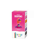 Легкий пластилин для лепки HEY CLAY «Залипаки» Скорпио (5 баночек)