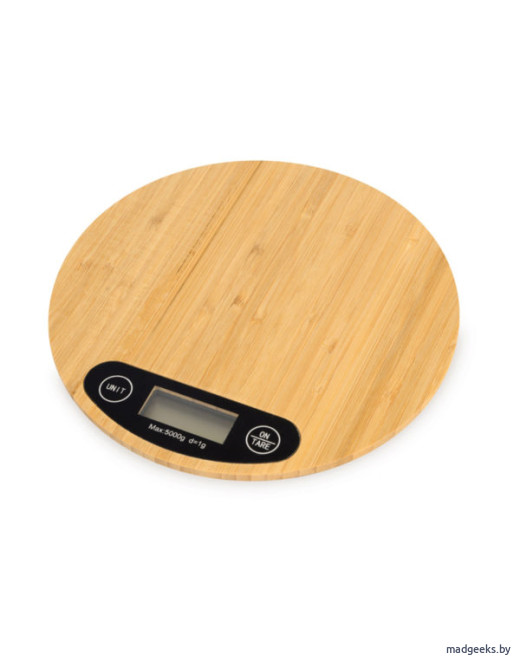 Бамбуковые кухонные весы Bamboo collection Scale