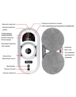 Робот-мойщик окон HOBOT-388 с автораспылением