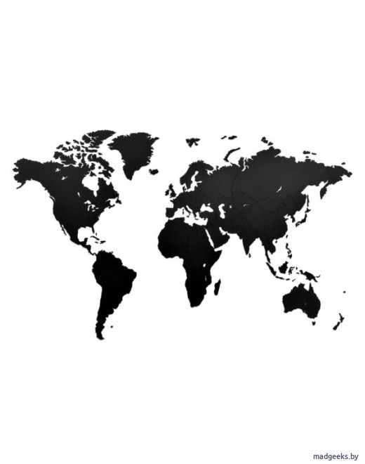 Интерьерный пазл MiMi World Map Wall Decoration (90 х 54 см)