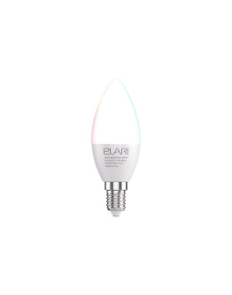 Умная многоцветная светодиодная лампа Elari SmartLED Color E14 с голосовым/дистанционным управлением
