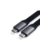 Кабель Satechi Flat USB-C / USB-C (23 см)
