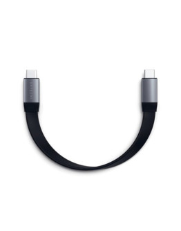 Кабель Satechi Flat USB-C / USB-C (23 см)