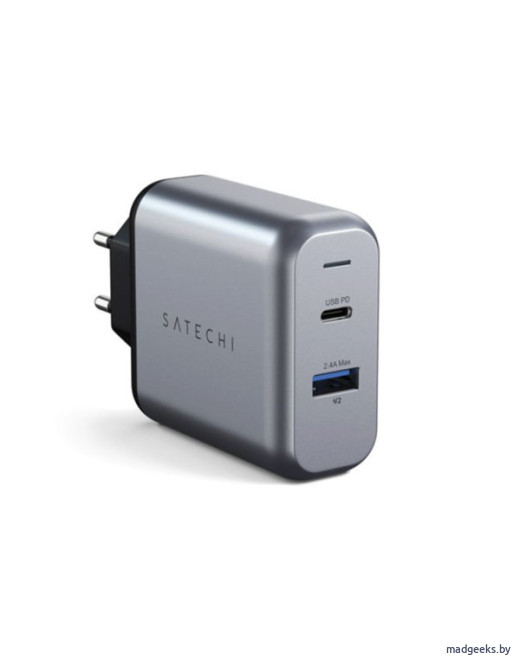 Сетевое зарядное устройство Satechi Dual-Port Travel Charger