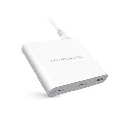 Сетевое зарядное устройство Hyper HyperJuice Dual USB-C Charger с QC 3.0 USB-A