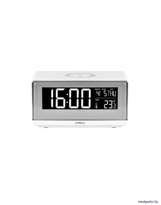 Будильник с беспроводной зарядкой Rombica Timebox 2