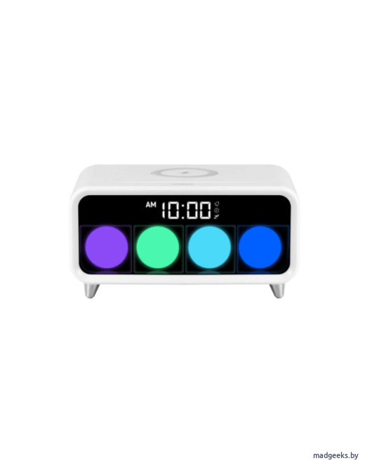 Будильник с беспроводной зарядкой Rombica Timebox 1