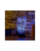 3D-светильник Art-Lamps Сова