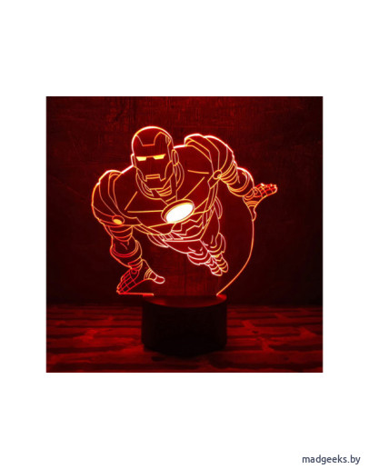 3D-светильник Art-Lamps Железный человек