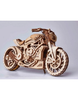 Механическая сборная модель Wood Trick Мотоцикл DMS