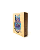 Деревянный пазл Unidragon Чарующая сова (35 × 21 см, 187 дет.)